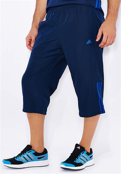 adidas 3 4 pants men's